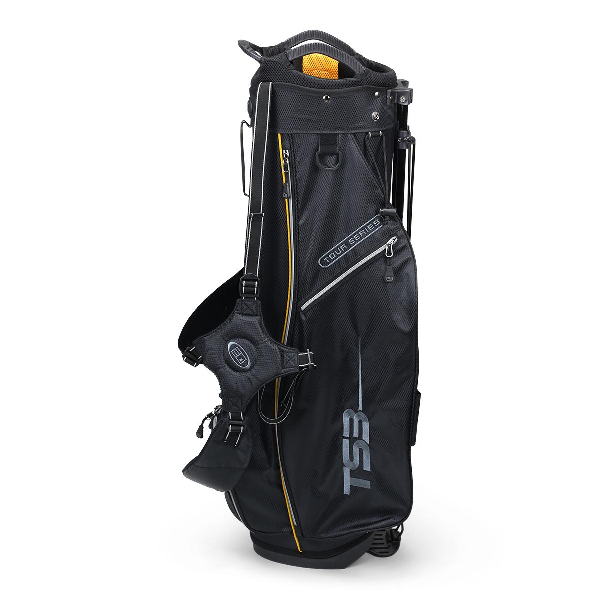 TS3-63 Stand Bag, Black/Gold Bag | U.S. Kids Golf
